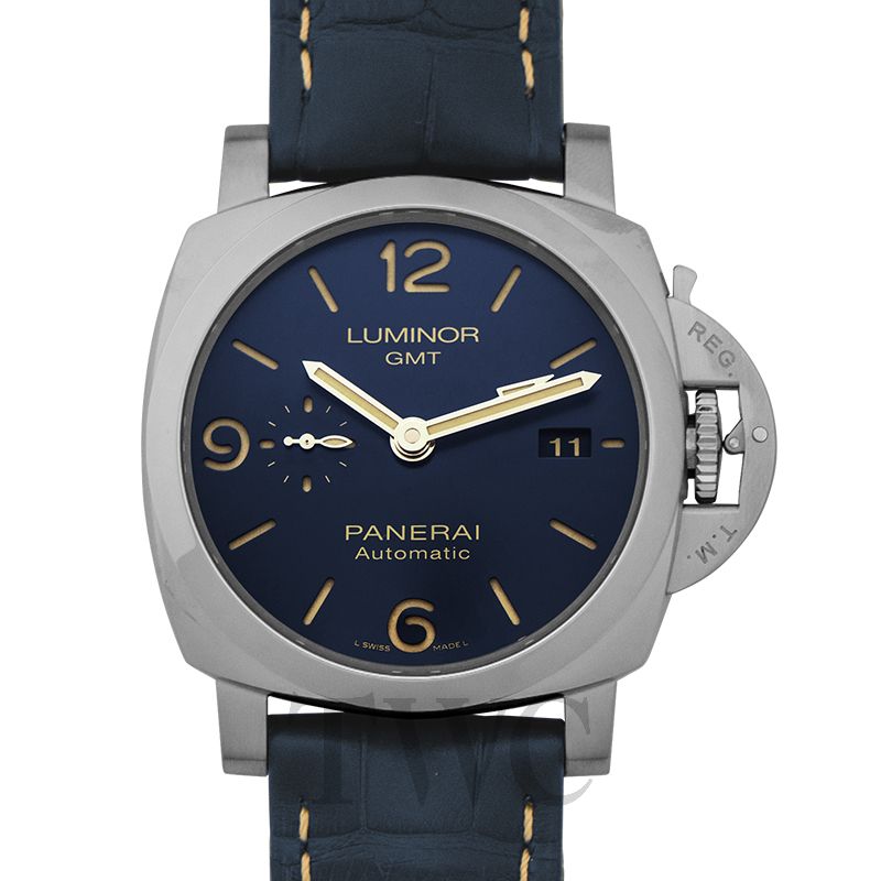 パネライ ルミノール 1950 GMT PAM01033 PANERAI 腕時計 ブルー文字盤