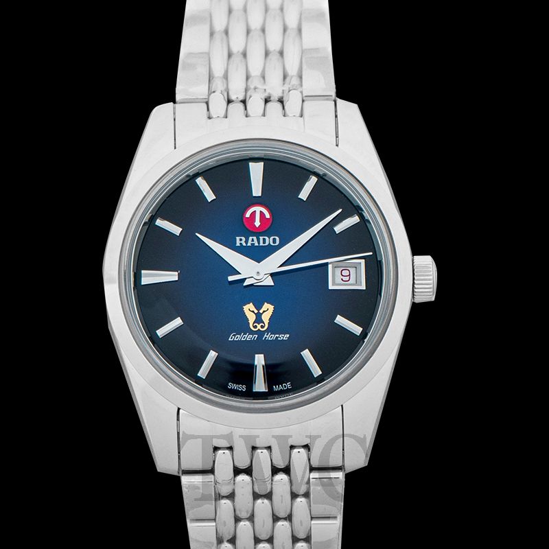 ☆☆RADO ラドー ゴールデンホース 限定1957本 R33930203 ブルー 自動巻き メンズ 腕時計 箱・取説有