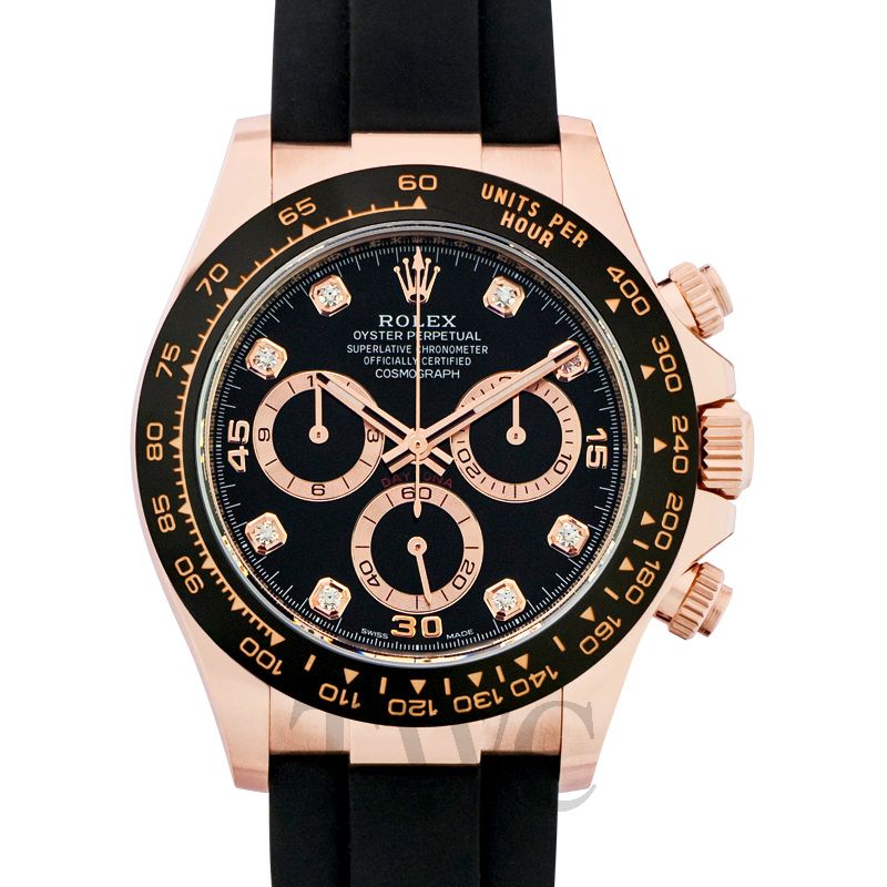 ROLEX 116515LN 116505 ブラックピンク文字盤