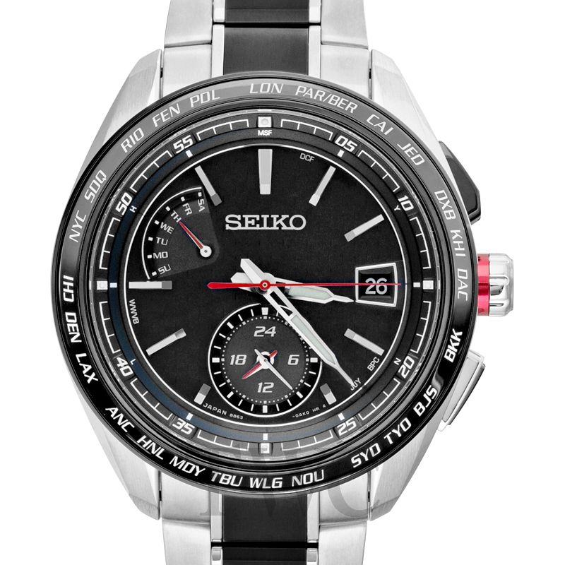 ベルトカラーシルバーSEIKO ブライツ