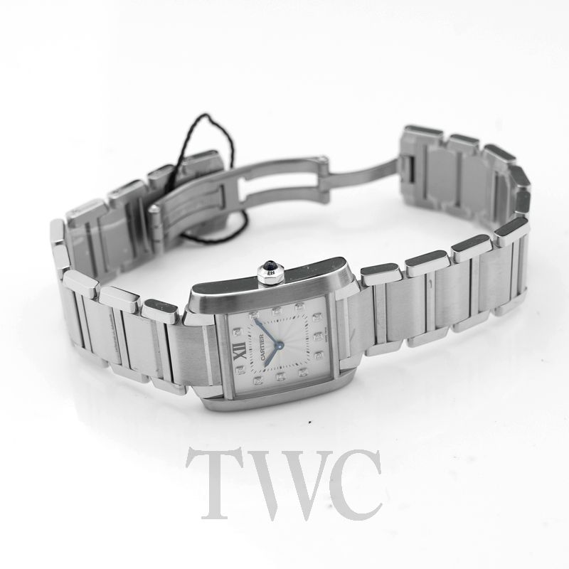 カルティエ CARTIER WE110007 シルバー /ダイヤモンド レディース 腕時計