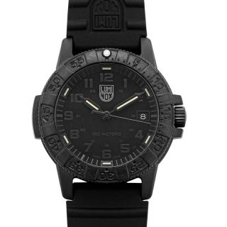 Leatherback SEA Turtle, 39 mm, Outdoor Watch, Blackout