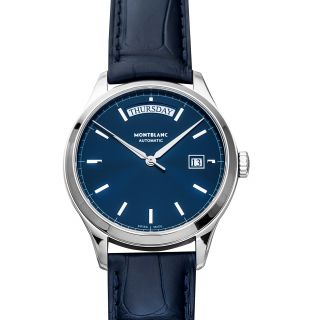 モンブラン Montblanc ヘリテイジ メンズ 時計 112532 自動巻 ホワイト ステンレススチール スイス （ホワイト）