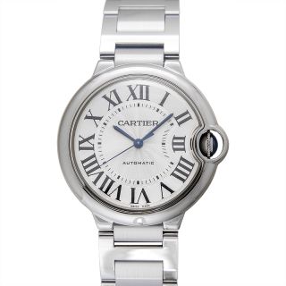 新品)CARTIER カルティエ バロンブルー 36mm W69017Z4（商品ID